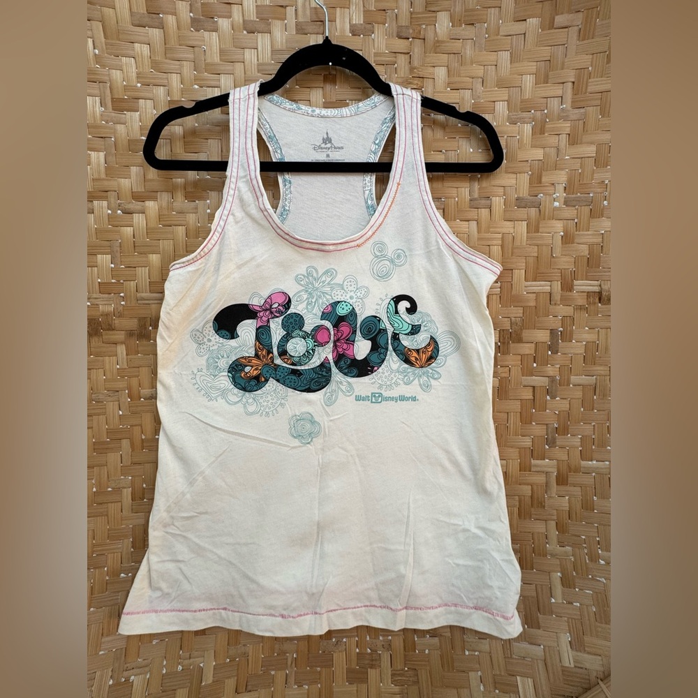 Women’s Disney Parks “LOVE” tank top